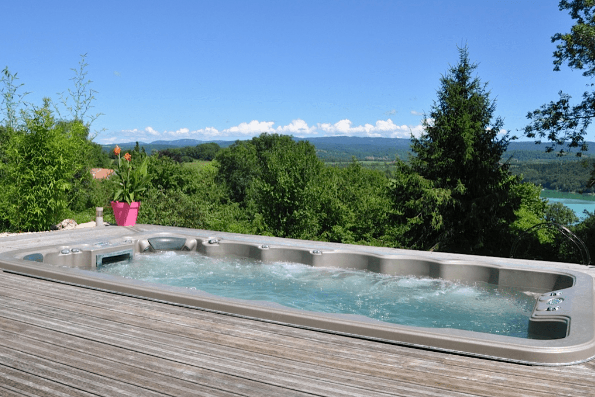 Spa de nage Lapswim encastré Sapphire spa