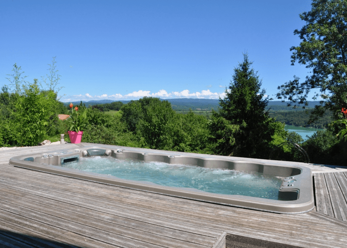 Spa de nage Lapswim encastré Sapphire spa