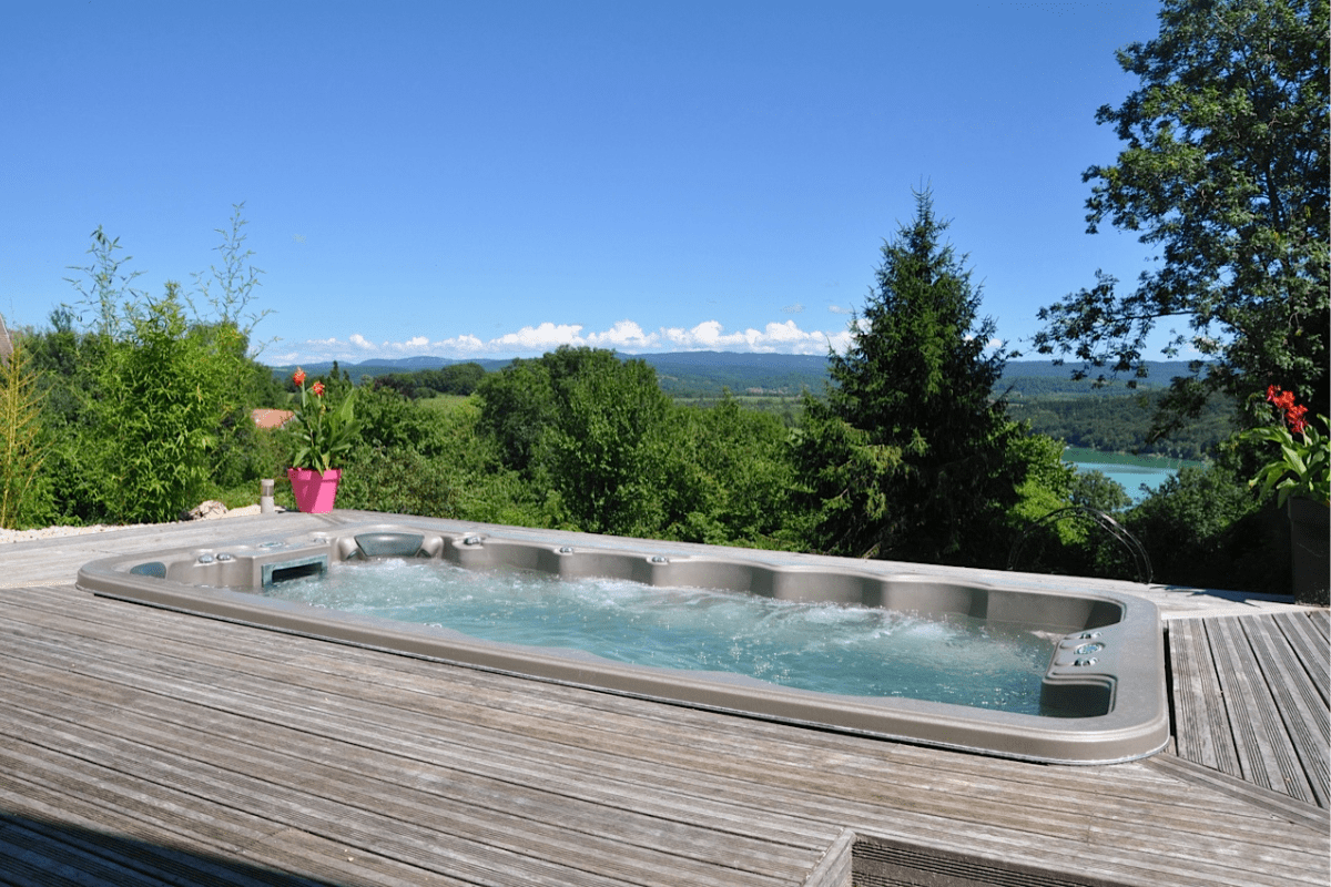 Spa de nage Lapswim encastré Sapphire spa