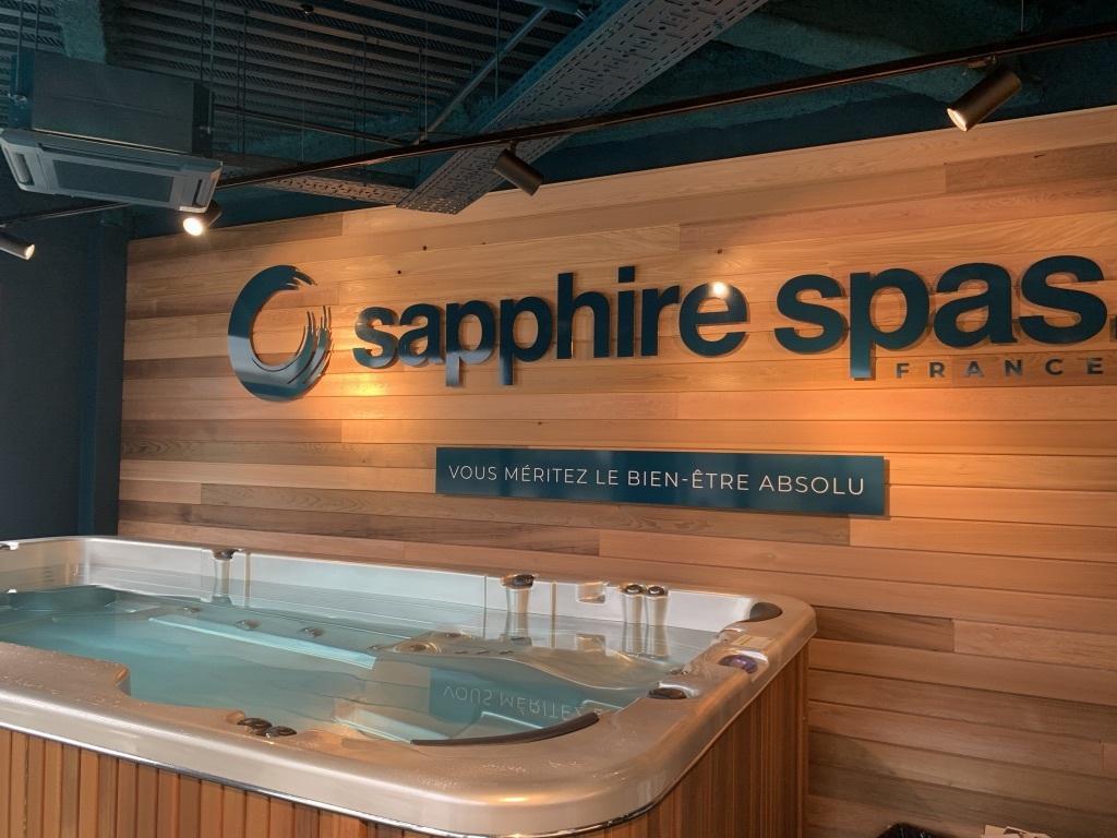 Lyon showroom spa de nage sapphire spas