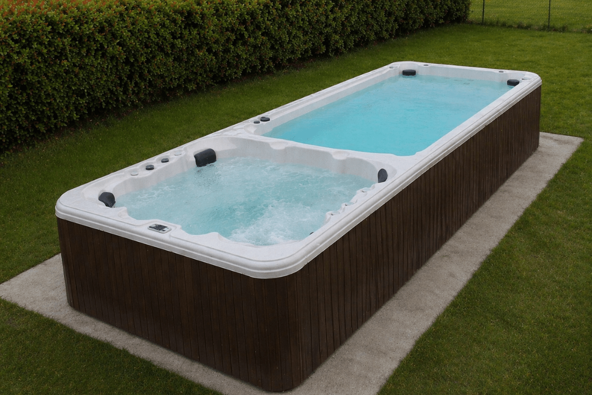 Spa de nage bi-zone